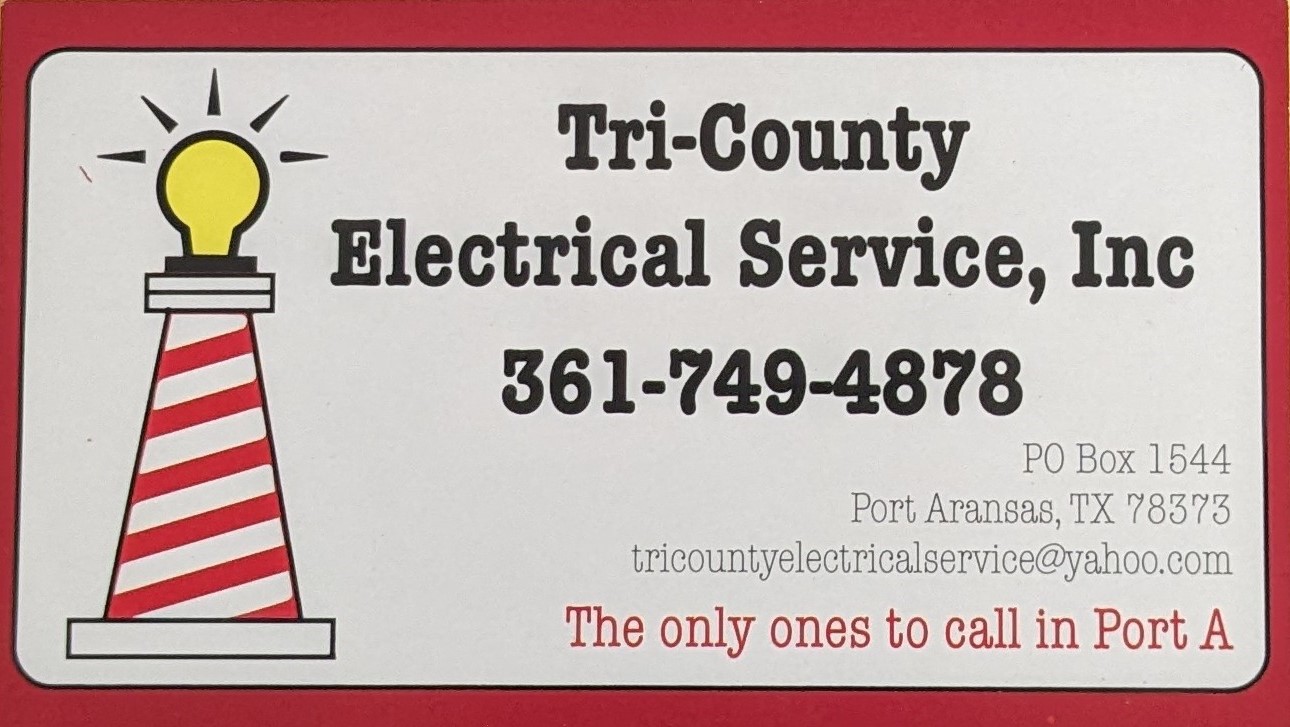 A picture of a Tri-County Electrical Service Inc business card